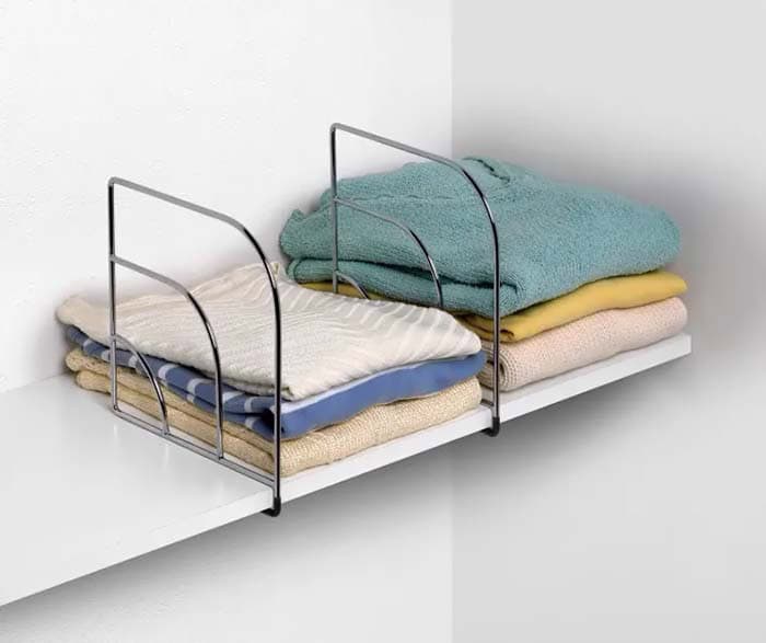 Tidy Up Your Closet with Dividers