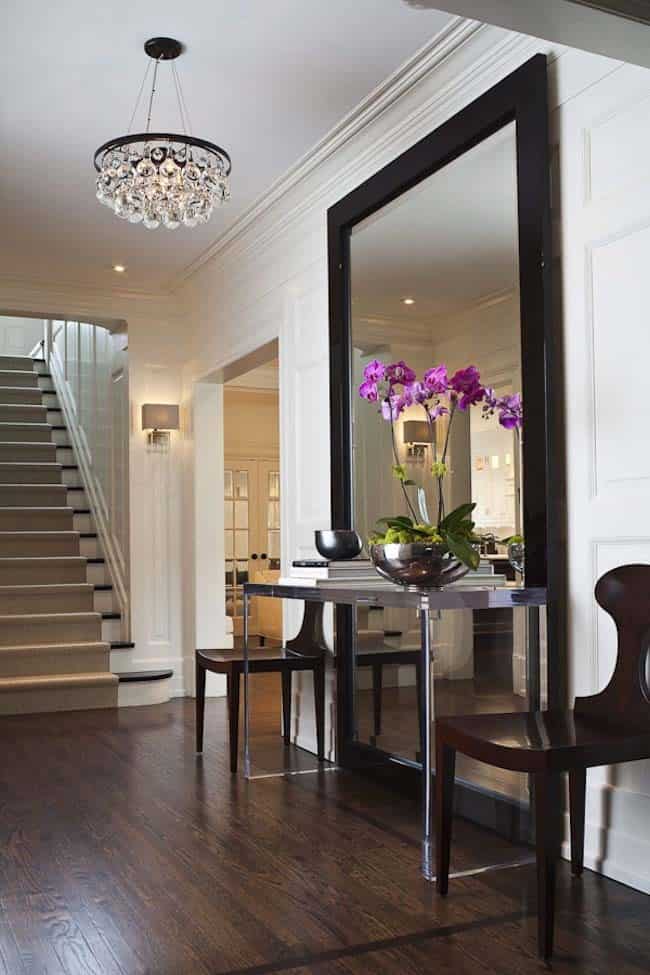 Floor To Ceiling Mirror For Small Foyer