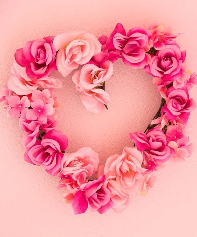 Create a Modish Floral Heart for Valentine’s