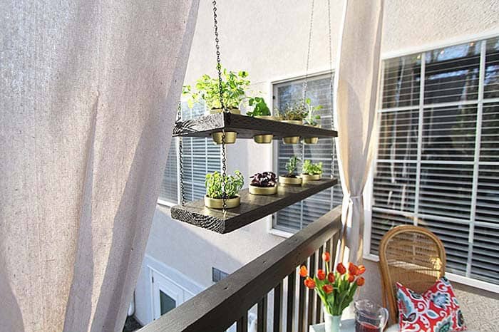 Adorn Your Balcony with a Unique Hanging Planter