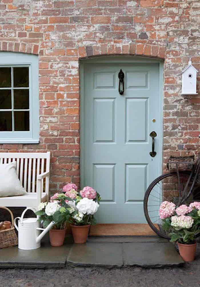 Transform Your Small Front Porch with Bright Flowers