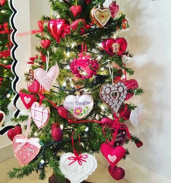 Upgrade Your Living Room with a Festive Valentine Tree