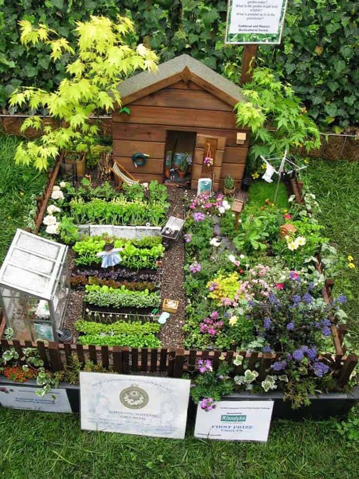 Put Your Fairy Garden within a Real Garden