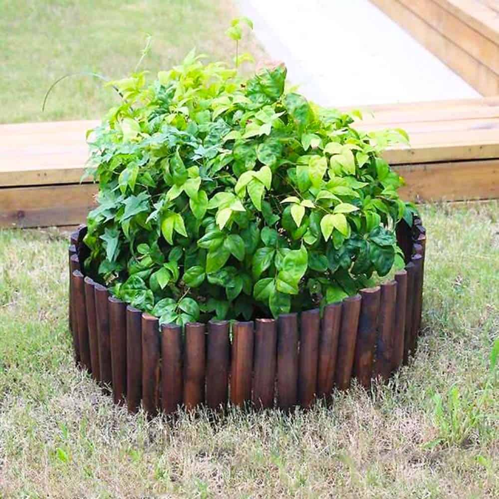 Rustic Barrel Planter