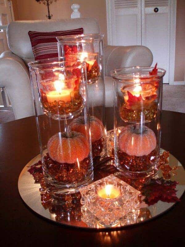 Seasonal Fall Candleholders