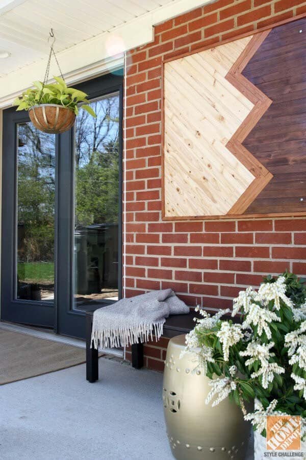 Transform Your Porch with a Salvaged Wood Wall Art Piece