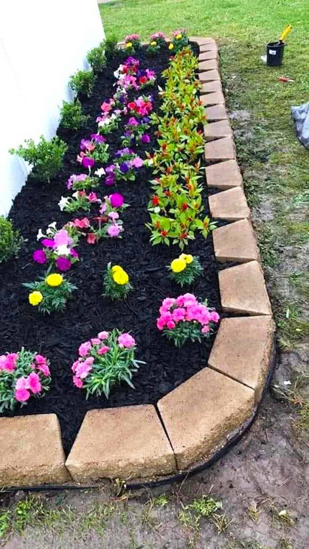 Blooming Garden Edging