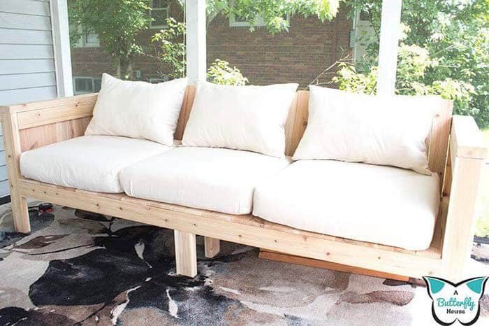 Make Your Outdoor Sofa Seats Comfy with Cheap Cushions