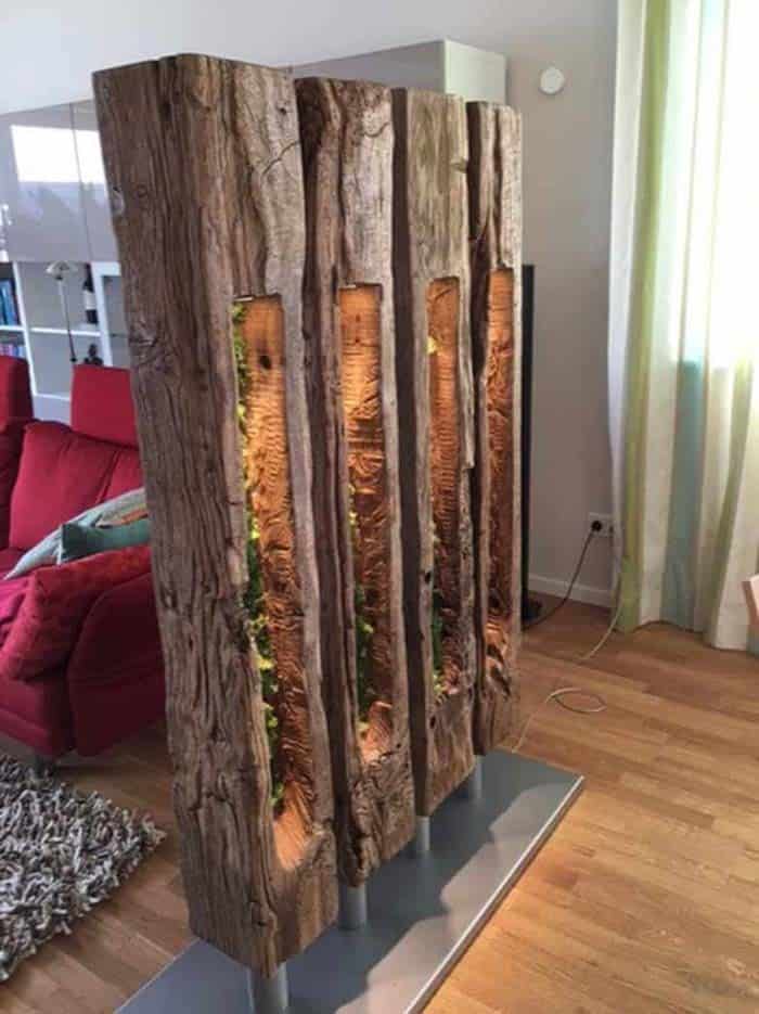 Artistic Nature-Inspired Partition