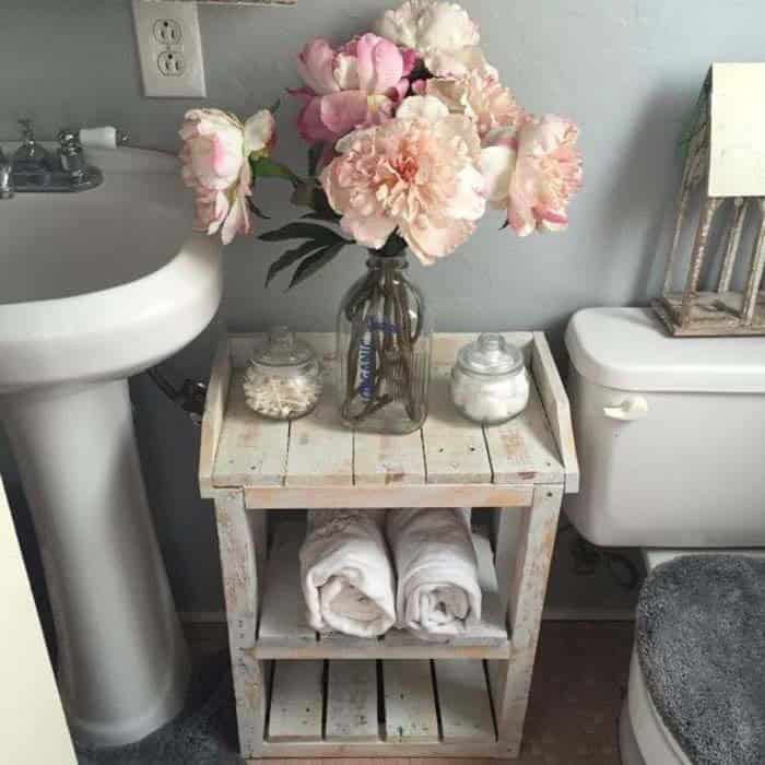 Rustic Wooden Shelves Add Cottage Charm