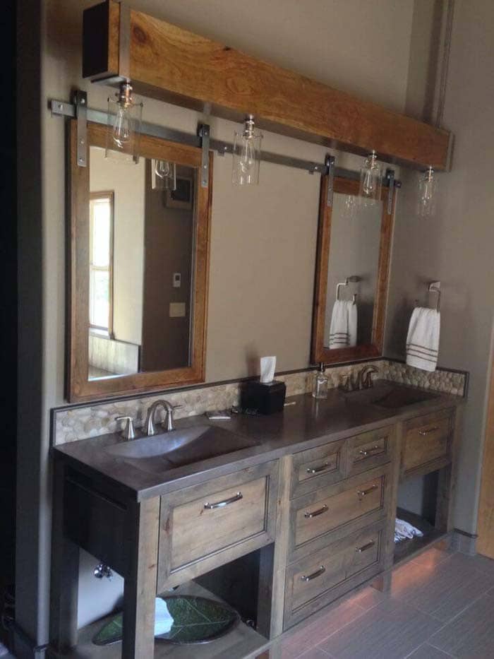 Barn Door Mirror Hardware