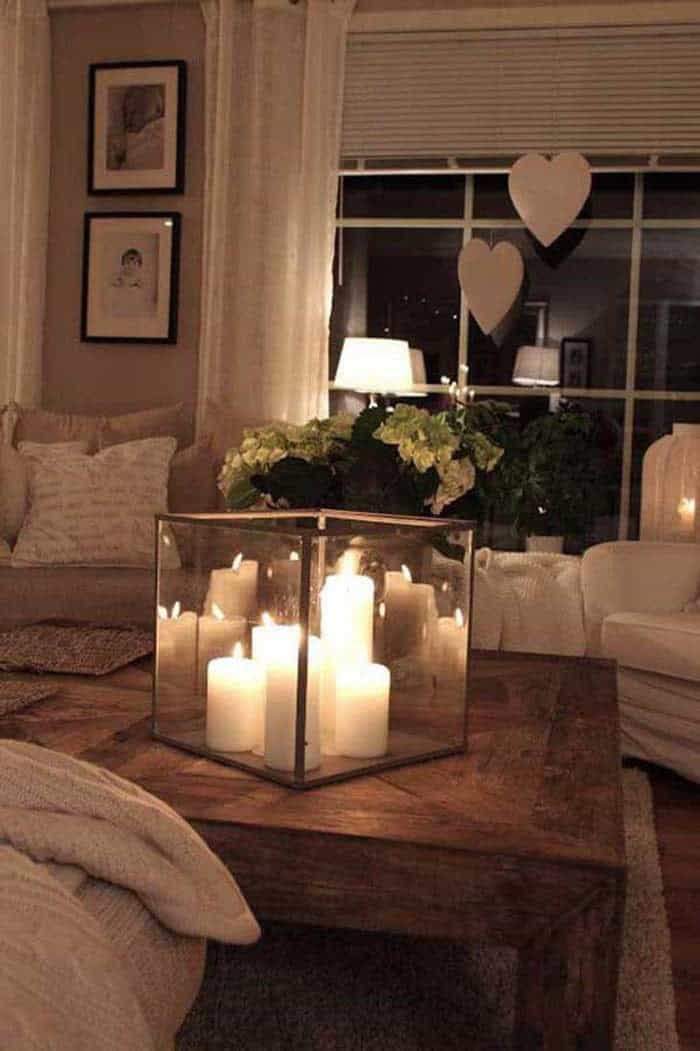 Create A Centerpiece With A Glass Cube