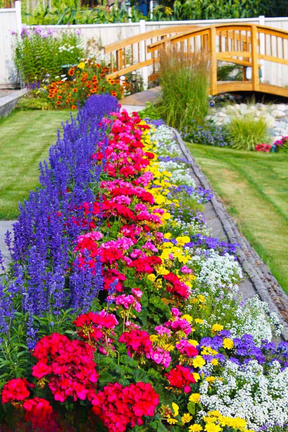 Vibrant Garden Walk