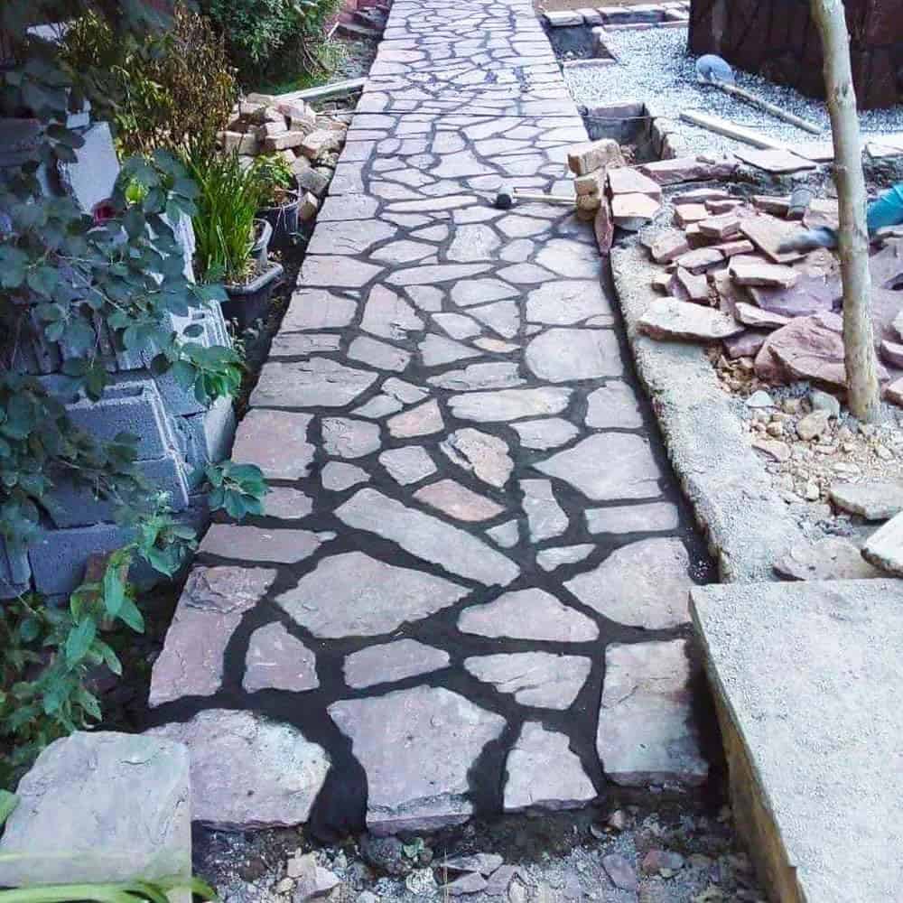 Rustic Stone Pathway