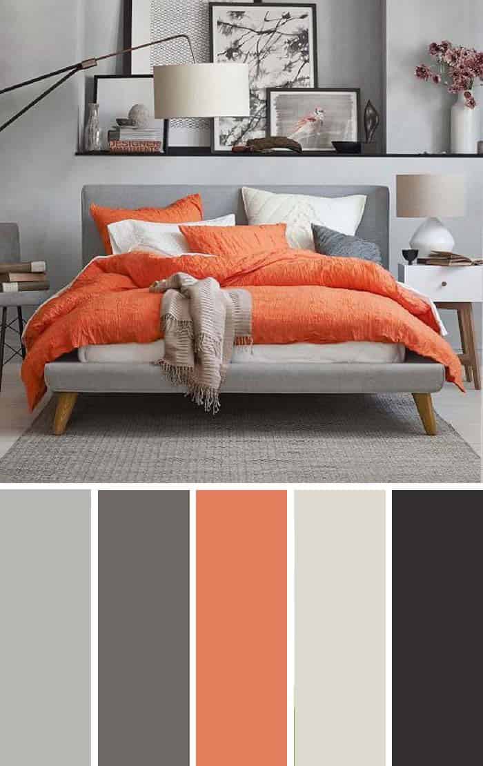 Gray and Orange