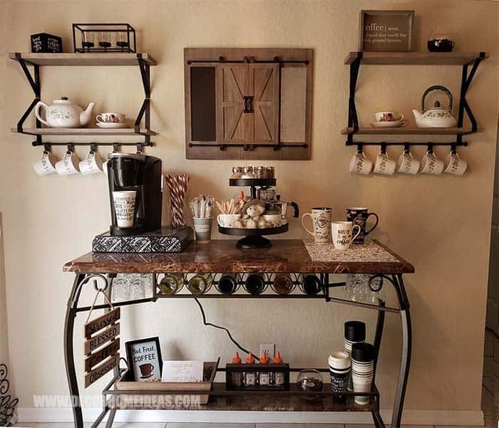 Turn an Empty Room into a Coffee Station