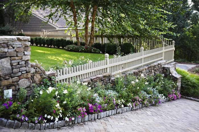 Live Garden With Stand up Brick