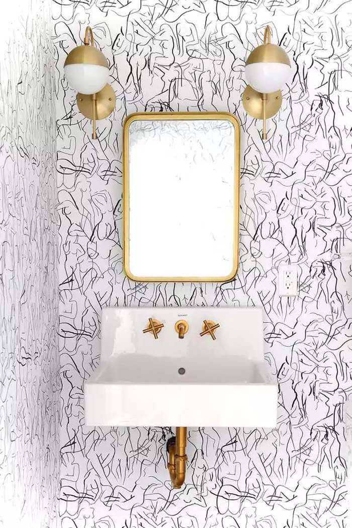 Modern Minimalist Powder Room