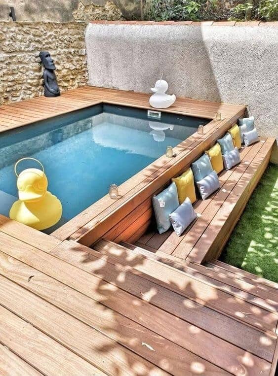 Transform Your Backyard Pool with a Wooden Deck